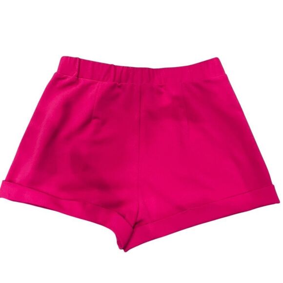 Sincerely Jules Vibrant Pink slip on shorts size Medium - Picture 2 of 10